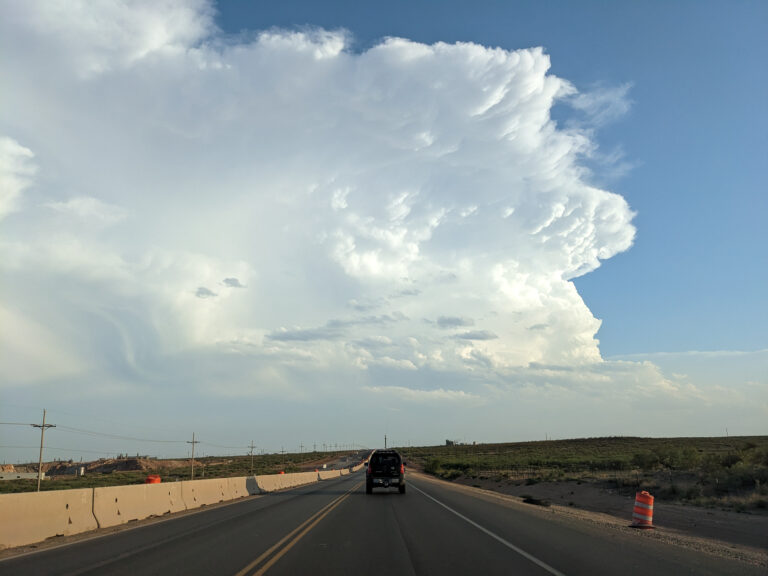 Heading South towards Texas