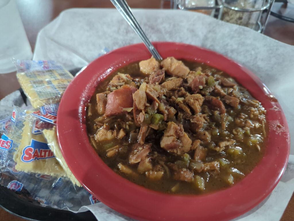 Chicken and Sausage Gumbo from Shane's in Shreveport